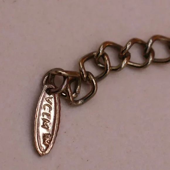 VCLM Faux Pearl Floral Rhinestones Fashion Necklace Double Strand 31" - Picture 7 of 7